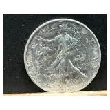 1937 Walking Liberty Silver Half Dollar