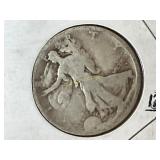 1917-D Silver Walking Liberty Half Dollar