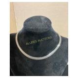 Sterling Silver Mesh Necklace