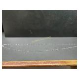 14 KT White Gold Chain