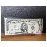 1953 $5 Silver Certificate Uncirculated