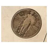 1927-S Standing Liberty Silver Quarter