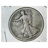 1918-S Walking Liberty Silver Half Dollar