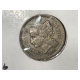 1865 Three-Cent Nickel