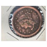 1854 Large Cent