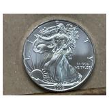 2009 Uncirculated Walking Liberty Silver Dollar