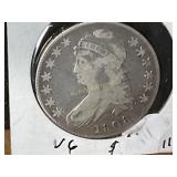 1808 Silver Capped Bust Half Dollar