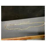 14K Yellow Gold Fancy Link Rope Chain