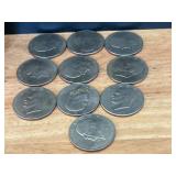 10 Eisenhower Bicentennial Dollars