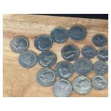 17 Kennedy Bicentennial Coins