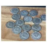 14 Kennedy Silver Half Dollars