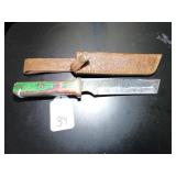 Japanese Tanto Damascus Short Sword Knife with