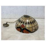 Stained Glass Pendant Light Fixture