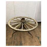 Rustic Wooden Wagon Wheel