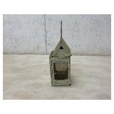 Metal Lantern with Face Panel