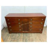 Wooden Dresser with Multiple Drawers,