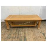 Rectangular Oak Coffee Table