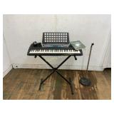 Yamaha Keyboard with Accessories