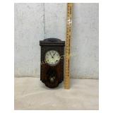 Wall Clock with Pendulum