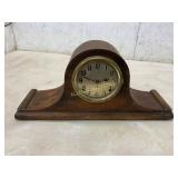 Wood Mantel Clock Case with Movement