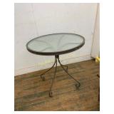 Round Metal Patio Table