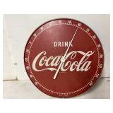 Coca-Cola Metal Thermometer