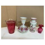 Glass and Ceramic Vases