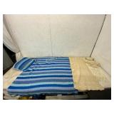 Blanket and Lace Linens