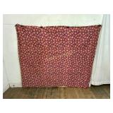 Floral Patterned Quilt,