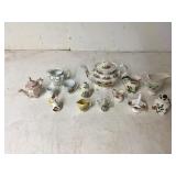 Ceramic Tea ware and Miniatures