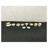 Porcelain Cups and Saucers