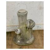 Concrete Mushroom Birdbath Base