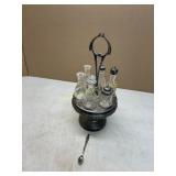 Silver Plate Condiment Set