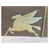 Plastic Pegasus Wall Plaque in Relief