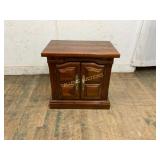 Wood Cabinet with Double Doors
