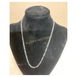Sterling Silver Figaro Chain Necklace