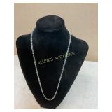 Sterling Silver Figaro Chain Necklace
