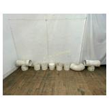 8 Pieces of PVC Pipe Fittings