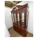 China Hutch with Glass Panels
