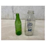 Mountain Dew and Milk Bottle