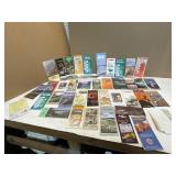Collection of U.S. State Travel Brochures and Maps