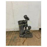 Cast Resin Sculpture Fountain