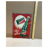 Mountain Dew Metal Advertising Sign