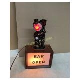 Ceramic Clown Bar Light