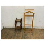 Valet Stand and Side Table
