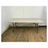 Folding Table with Plastic Top