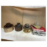 4 Vintage Hats with Original Boxes