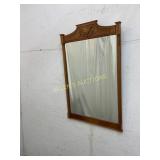 Carved Wooden Wall Mirror