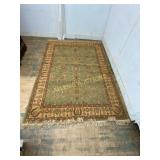 Hand-Knotted Wool Rug