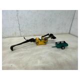 Toy Excavator and Trailer